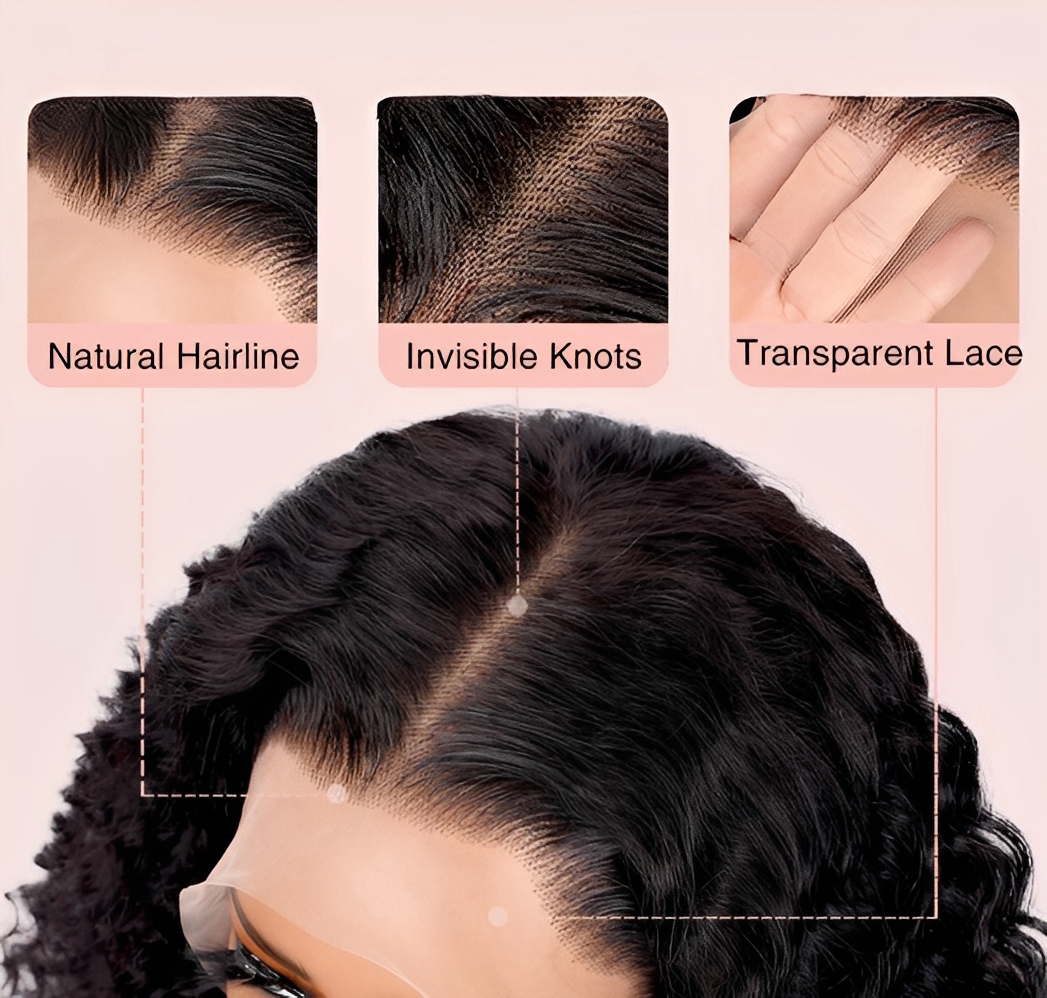 Luxury Glueless 5x5 Curly Human Hair