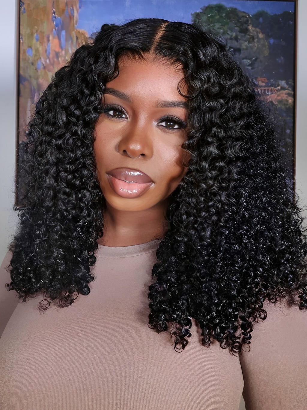 Luxury Glueless 5x5 Curly Human Hair